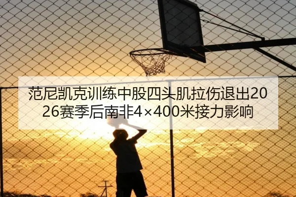 范尼凯克训练中股四头肌拉伤退出2026赛季后南非4×400米接力影响